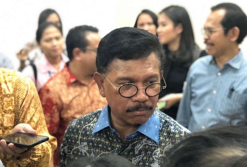 Menkominfo Johnny G Plate Sebut Helmy Yahya Masih Dirut TVRI