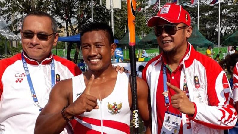 Maizir Ryondra Sumbang Medali Emas SEA Games 2019 dari Cabor Kayak
