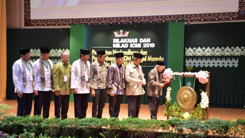 Milad ICMI, Ma'ruf Amin: Saatnya Indonesia Jadi Produsen dan Eksportir Produk Halal Dunia