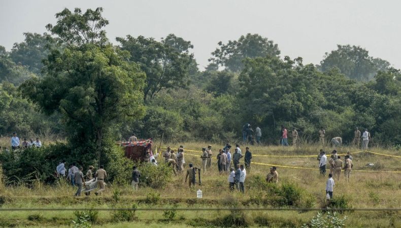 4 Pelaku Pemerkosaan dan Pembakaran Perempuan Dokter Hewan di India Tewas Ditembak