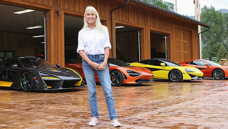Perempuan Ini Hobi Koleksi Mobil McLaren Seharga Miliaran Rupiah, Ada Senna F1