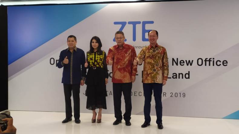 HT Dukung Pembukaan Kantor Baru ZTE di Park Tower karena Ciptakan Lapangan Kerja