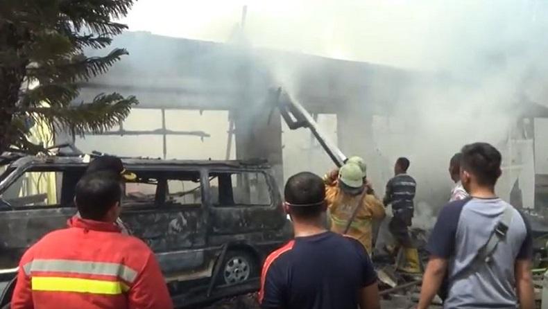 Pabrik Scaffolding di Sidoarjo Terbakar, 1 Karyawan Tewas, 8 Luka