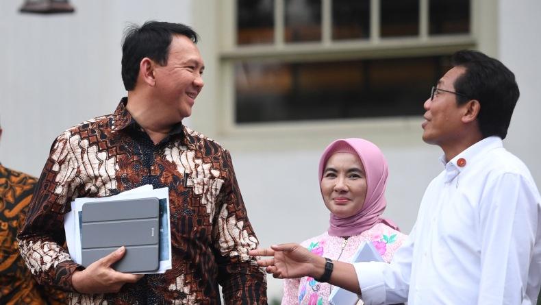 Ahok Datangi Istana, Jokowi: Urusan Impor Migas
