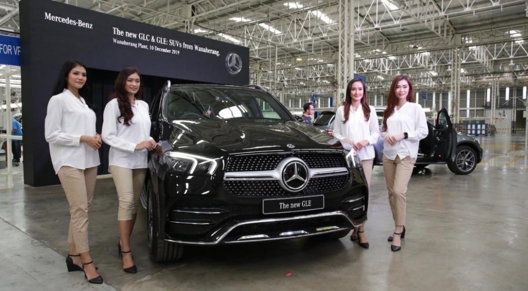 Dongkrak Penjualan, Mercedes-Benz Rakit New GLE dan New GLC 200 di Bogor