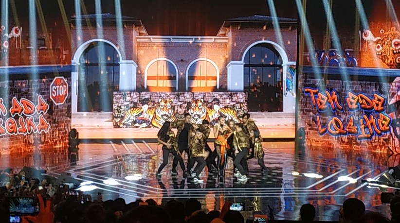 Agnez Mo Buka Panggung Shopee 12.12 Birthday Sale