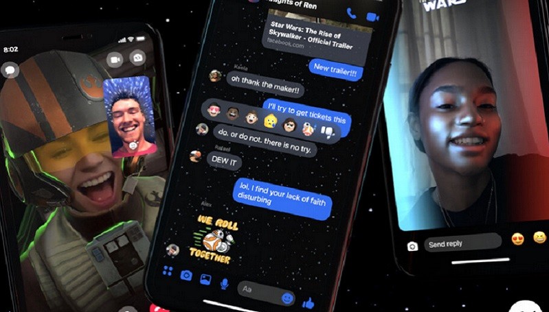Facebook dan Disney Hadirkan Star Wars: The Rise of Skywalker ke Messenger
