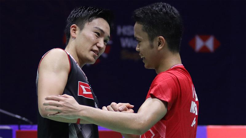 Ini Rekor Pertemuan Anthony Ginting Vs Kento Momota jelang Bentrok di Final