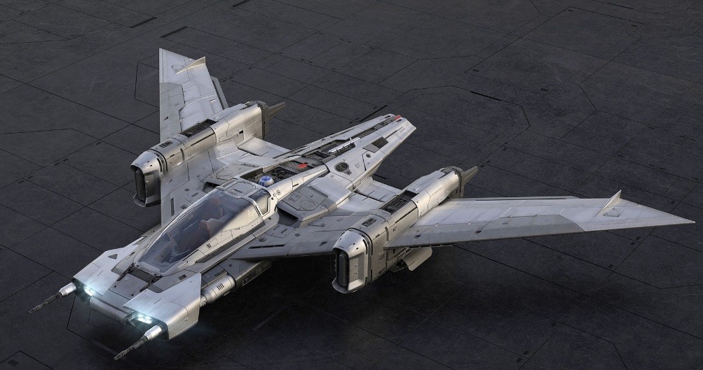 Mengungkap Pesawat Luar Angkasa Porsche di Film Star Wars