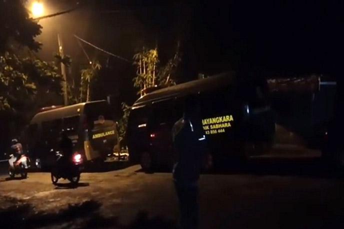 3 Jenazah Siswa Dikcaba Brimob yang Tewas Tersambar Petir di Gunung Ringgit Dievakuasi