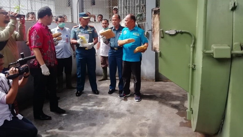 BNNP Sumut Musnahkan Ganja Kering dan Sabu-Sabu Hasil Penangkapan di Pematangsiantar