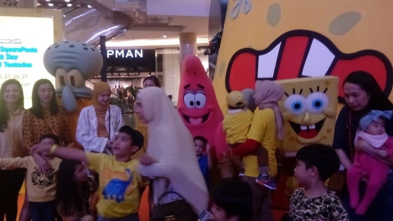 MNC Licensing Hadirkan Nickelodeon Spongebob untuk Meriahkan Natal di Kota Kasablanka