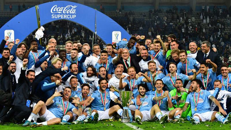 Kalahkan Juventus 3-1, Lazio Juara Piala Super Italia 2019