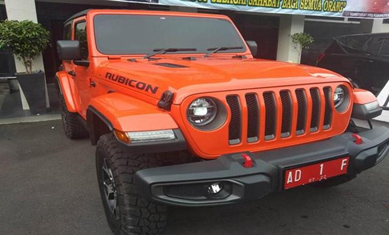 Jeep Rubicon Bupati Karanganyar Akhirnya Tiba, Begini Penampakannya