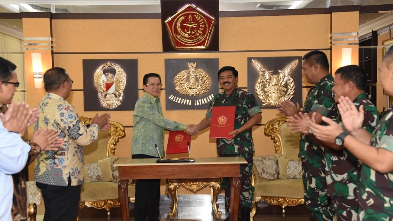 TNI dan PT Freeport Indonesia Teken MoU Pengamanan
