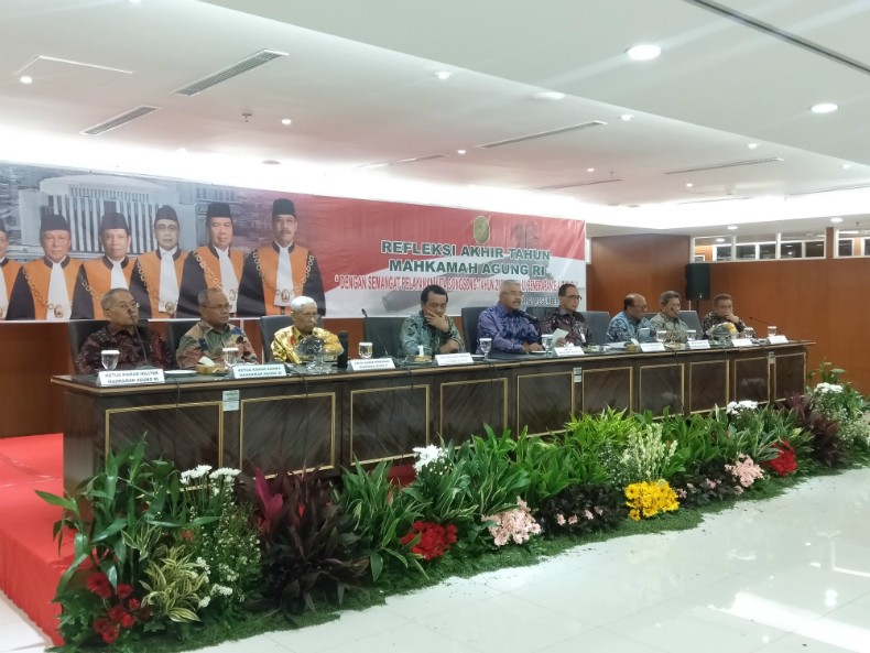 Sepanjang 2019, MA Beri Sanksi 179 Hakim dan Aparatur Pengadilan