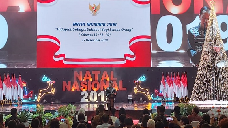 Perayaan Natal Nasional, Jokowi Tegaskan Negara Menjamin Kebebasan Beragama dan Beribadah