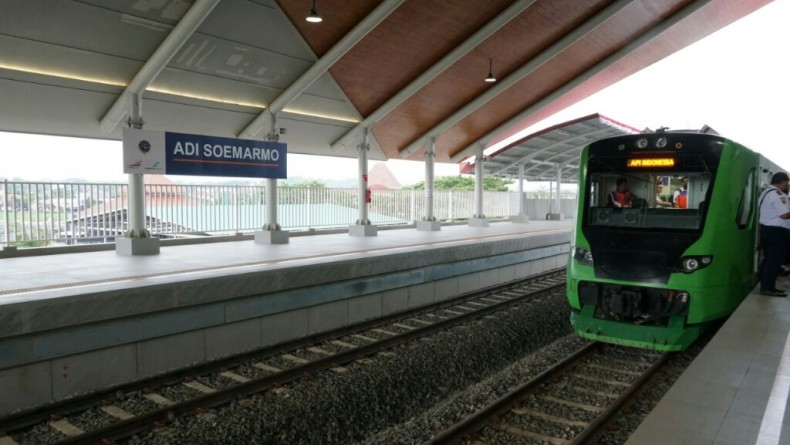 Beroperasi Terbatas, Kereta Bandara Adi Soemarmo Solo Gratis hingga Februari 2020