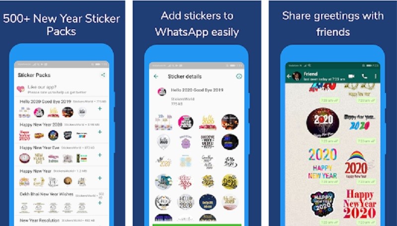 Cara Mudah Download Stiker Selamat Tahun Baru 2020 di WhatsApp