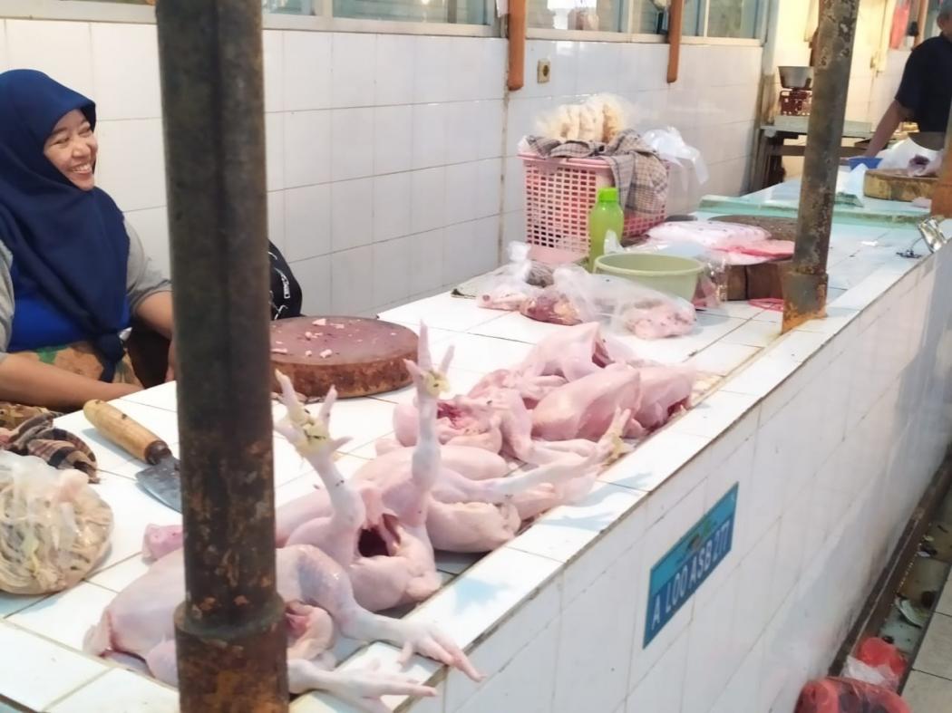 Jelang Pergantian Tahun, Harga Daging Ayam Stabil Tinggi