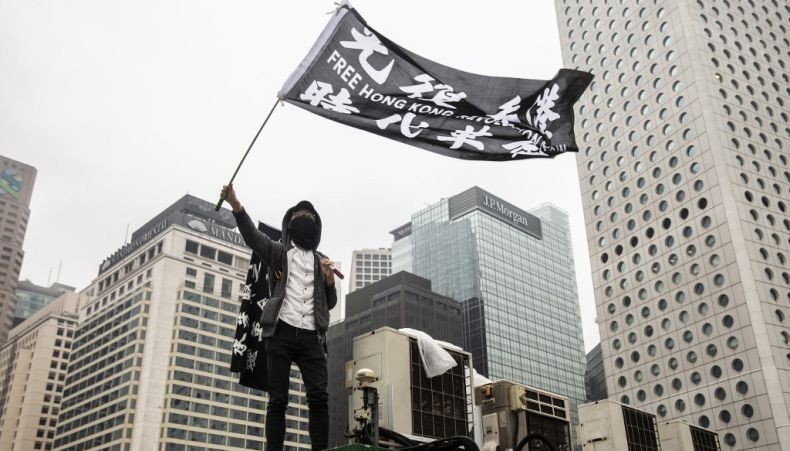 Hong Kong Diguncang Demonstrasi Besar di Malam Tahun Baru, 6.000 Polisi Siaga