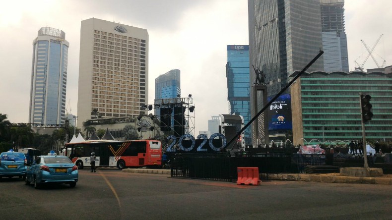 Jalanan Jakarta Lengang di Pagi Terakhir 2019, Pamulang-Kebonsirih 45 Menit