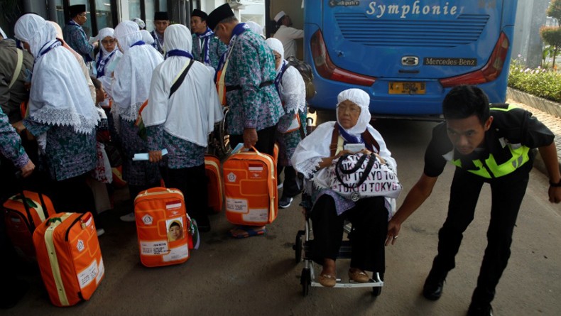 Jamaah Calon Haji Kota Tangerang Diberangkatkan Besok ke Asrama Pondok Gede