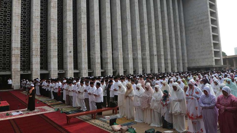 Panitia Salat Idul Fitri di Masjid Istiqlal Siapkan Sejumlah Kantong Parkir