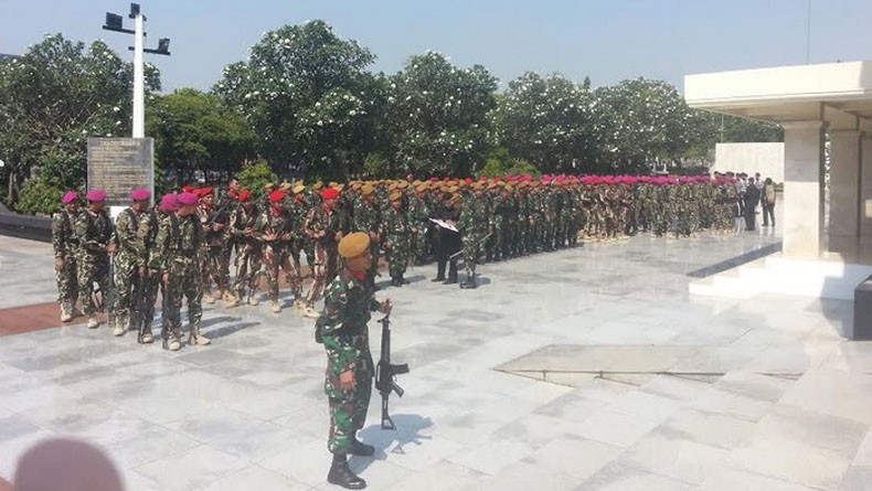 Pasukan Elite TNI Geladi Resik di TMPN Kalibata Siap Sambut Jenazah BJ Habibie