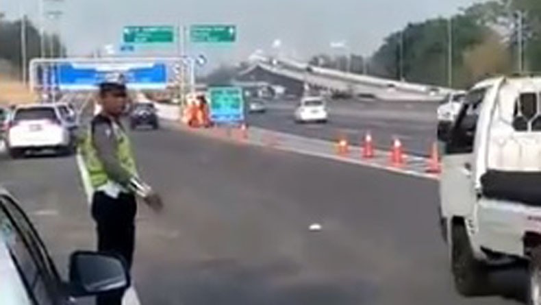 Hari Pertama Dibuka, Tol Jakarta-Cikampek II Ramai Lancar