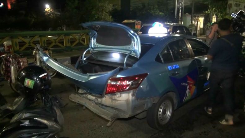 Kecelakaan Beruntun di Gunung Sahari, Sejumlah Kendaraan Ringsek