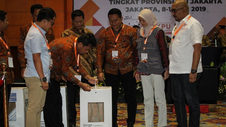 Rapat Pleno KPU DKI, Jokowi Unggul di Jakbar, Prabowo di Jaksel