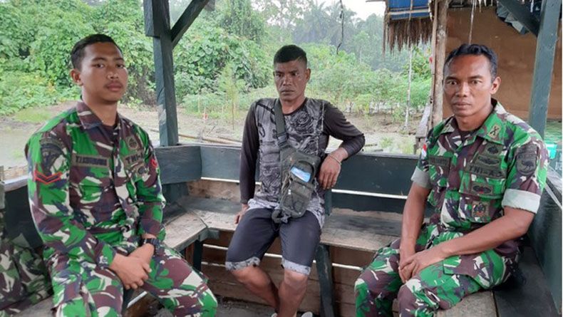 TNI Gagalkan Penambangan Emas Ilegal di Masirawi Papua Barat