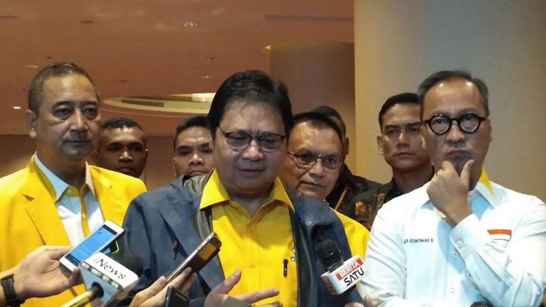 Hadiri Acara Golkar di Kawasan Sudirman, Airlangga Sebut Bukan Persiapan Munas