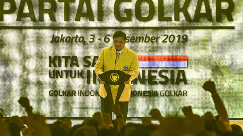 Airlangga Hartarto Umumkan Susunan DPP Golkar 2019-2024, Bamsoet Jadi Waketum