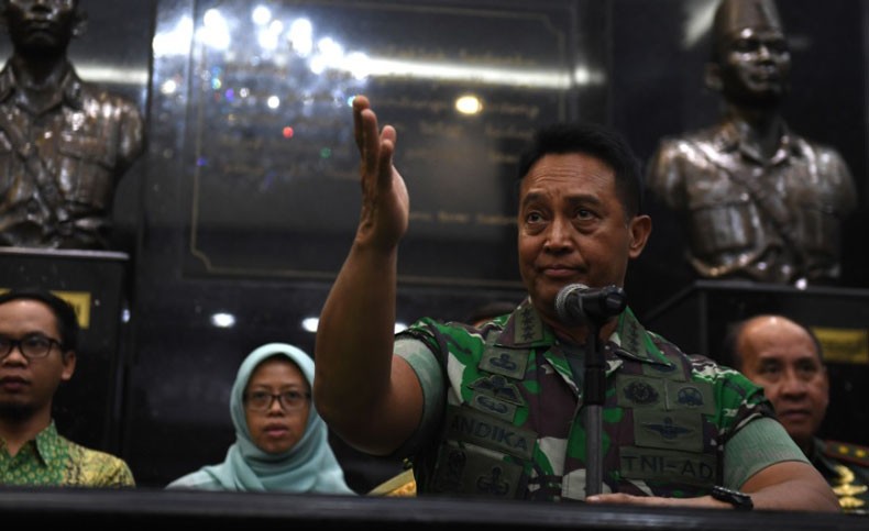 KSAD Berharap Enzo Zenz Allie Lulus Jadi Perwira TNI