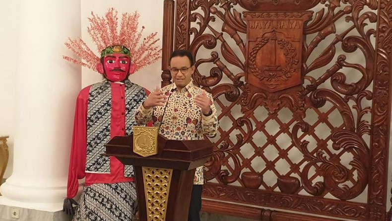 Anies Baswedan Pastikan Revitalisasi Trotoar di Jakarta Selesai Akhir Tahun Ini