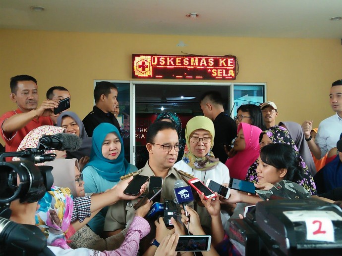 Anies Pastikan Puskemas Kecamatan Tetap Beroperasi 24 Jam saat Lebaran 2019