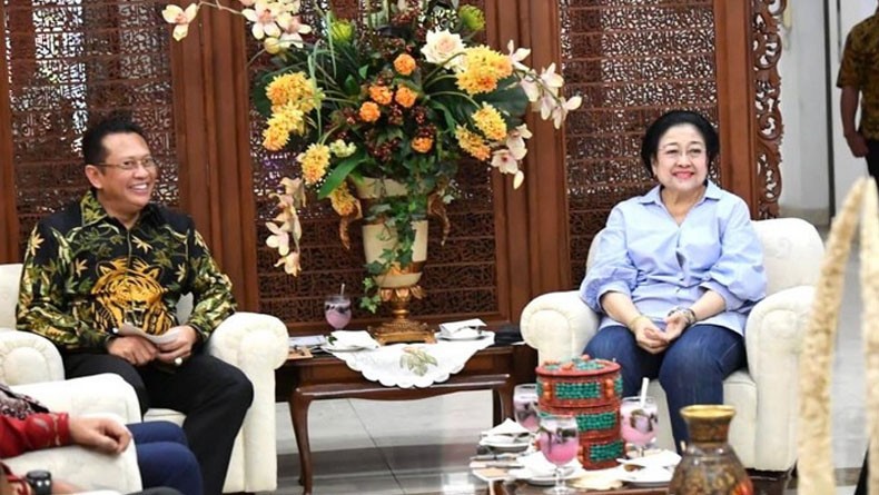 Bertemu Megawati, Pimpinan MPR Bahas Rekomendasi Periode Sebelumnya tentang Amandemen