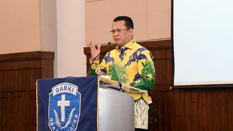 Hadiri Acara GAMKI, Bamsoet: Terapkan Nilai Luhur Pancasila dalam Kehidupan