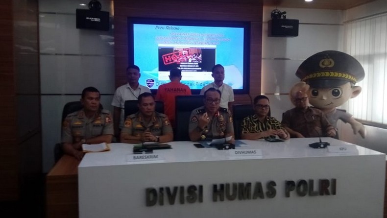 Sebelum Ditangkap, Tersangka Kreator Hoaks Server KPU Sempat Berpindah Tempat