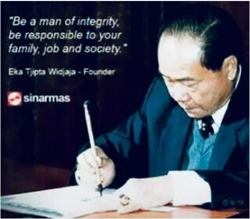 Moto Eka Tjipta Widjaja Semasa Hidup: Integritas dan Tanggung Jawab
