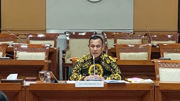 Dewan Pengawas dan Pimpinan KPK Hadiri Rapat Komisi III DPR