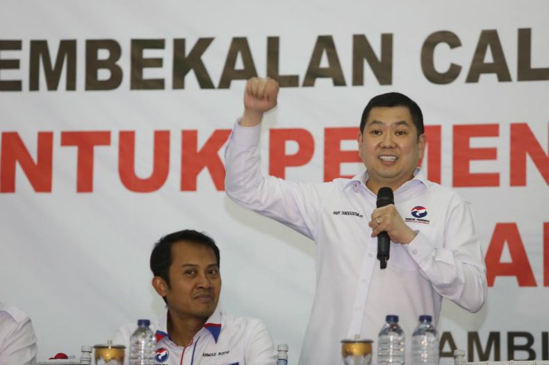 Tren Survei Perindo Naik Terus, HT Tancap Gas Capai 3 Besar