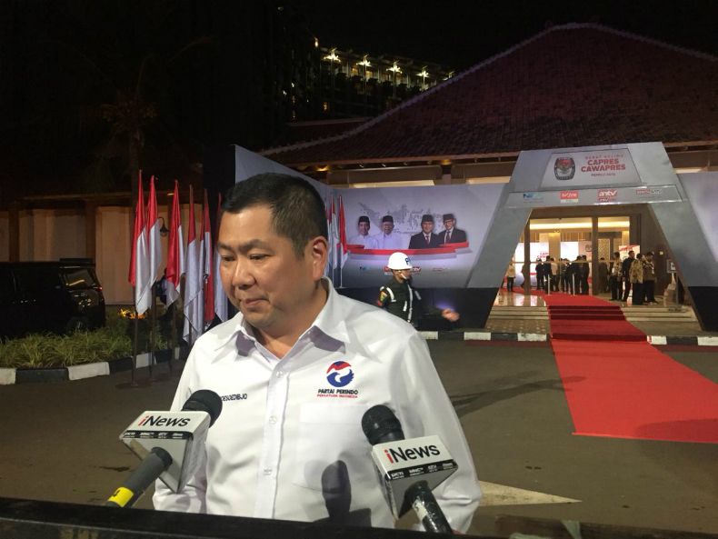 HT Yakin Pengalaman Jokowi Jadi Keunggulan di Debat Pamungkas
