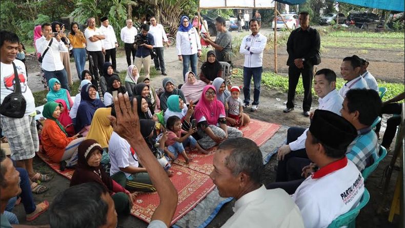 Bertemu Petani di Pekanbaru, Perindo Perjuangkan Kepemilikan Lahan