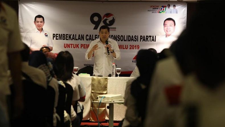 HT: Caleg Harus Kerja Keras, Tepat Sasaran dan Yakin