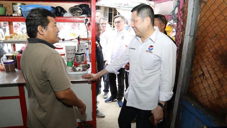 Ke Es Dawet Binaan, HT: Perindo Tingkatkan Penghasilan Rakyat Kecil