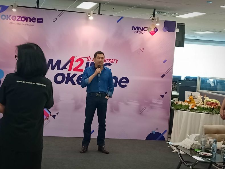 Okezone HUT ke-12, HT Berharap Jadi Portal Berita Nomor 1 di Indonesia