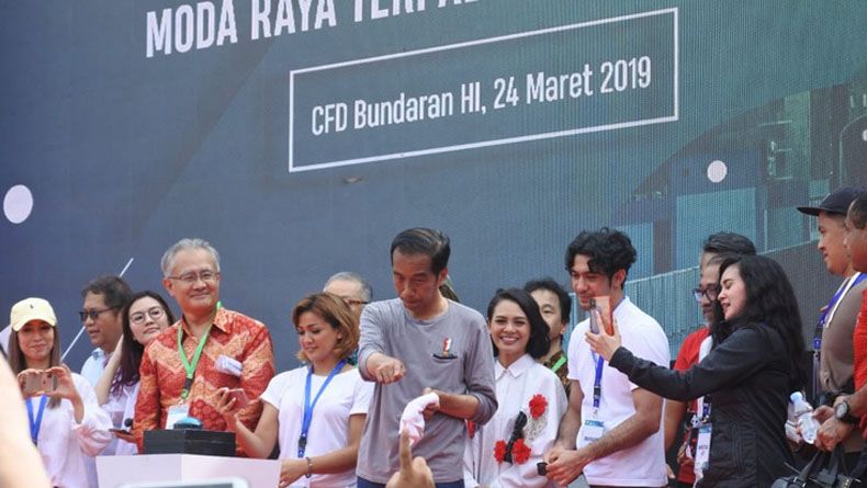 Resmikan MRT Jakarta, Jokowi: Jangan Buang Sampah di Stasiun